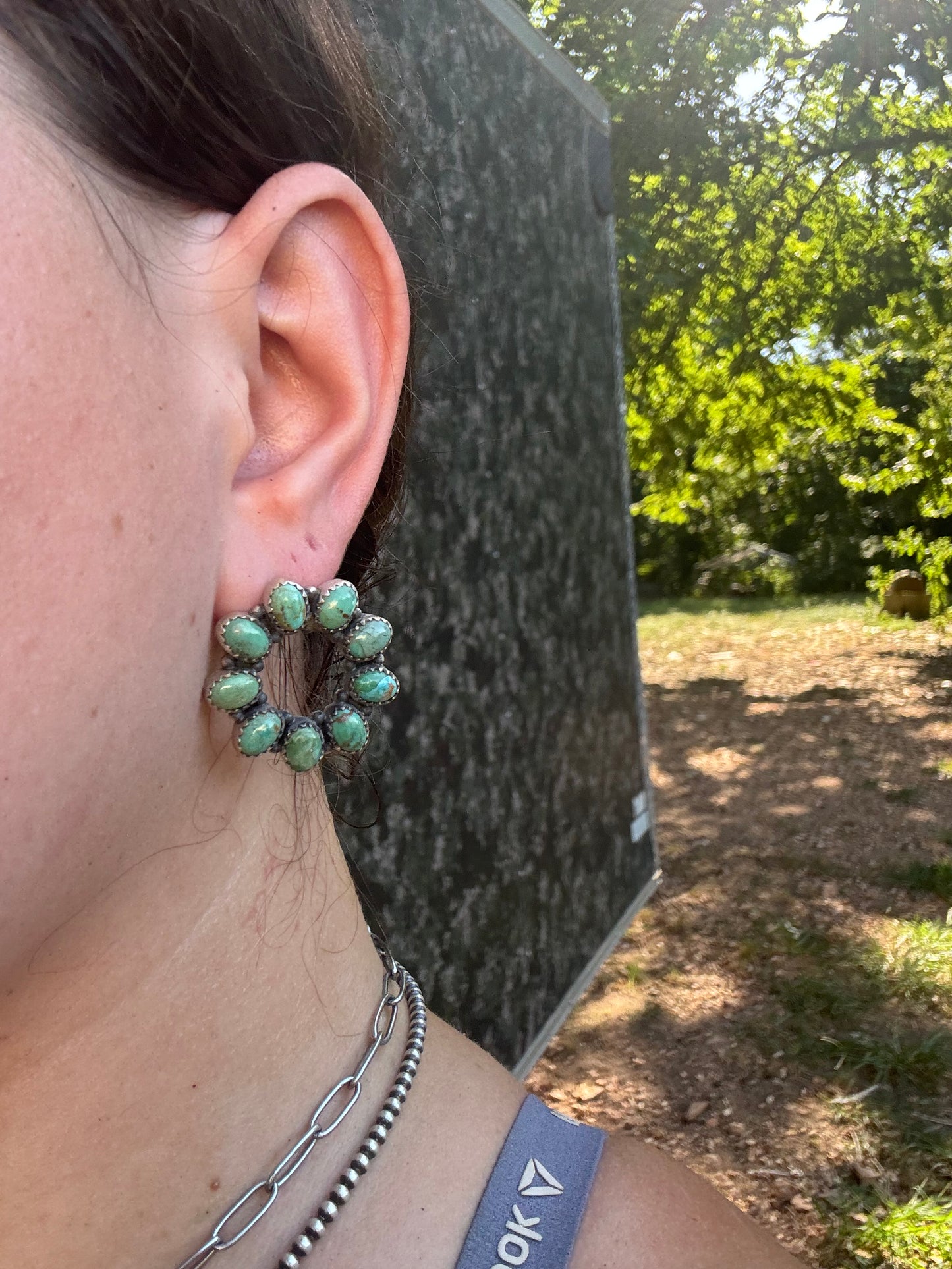 Mojave Turquoise Statement Earrings