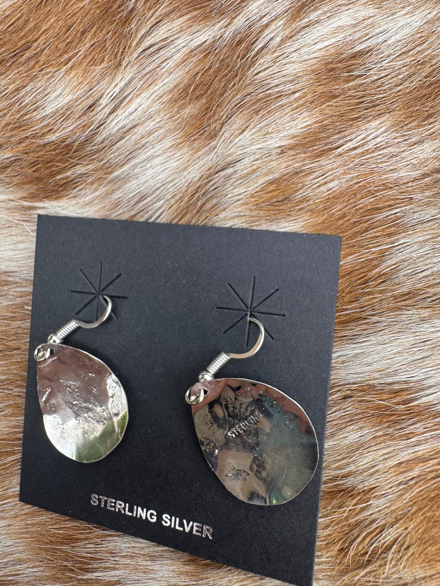 Navajo Made Eagle Earrings