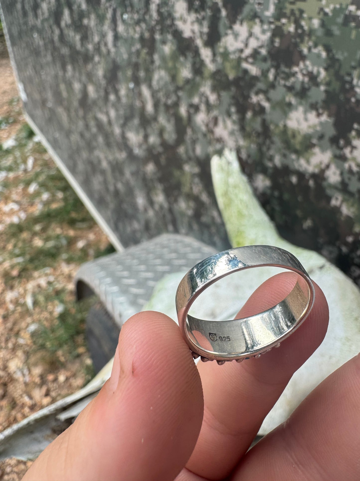 5 Stone Turquoise Ring