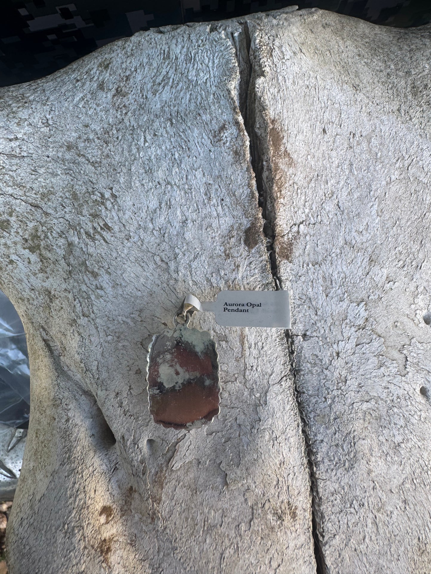 Aurora Fire Opal Pendent