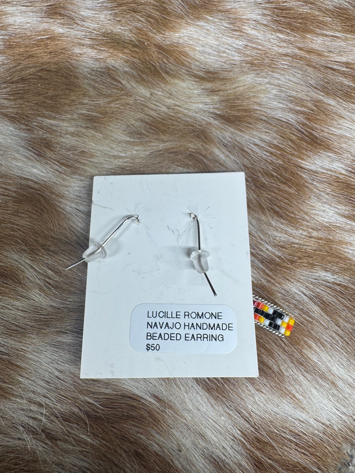 Native Made Beaded Earrings