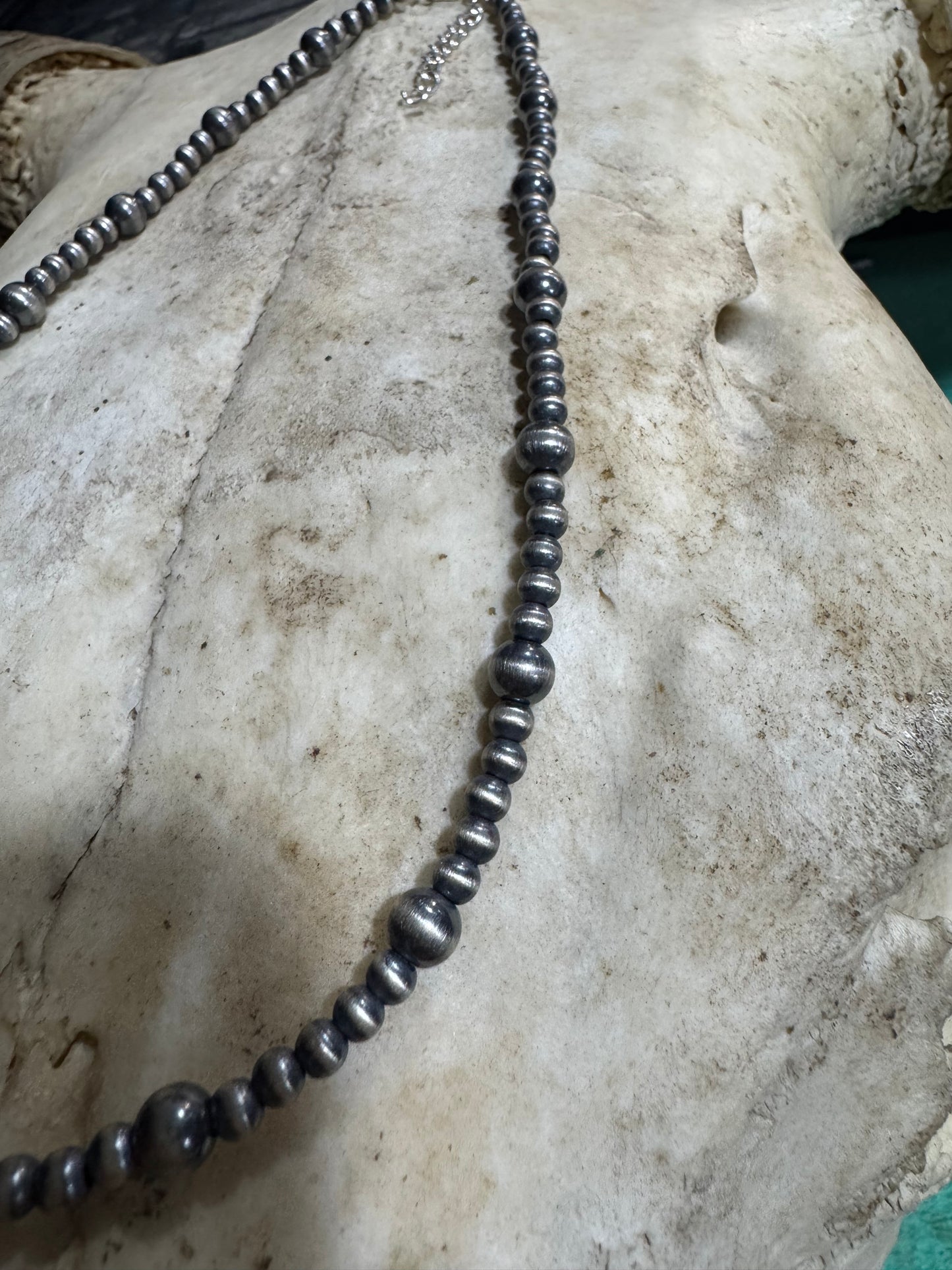 Sterling Silver Pearl Necklace