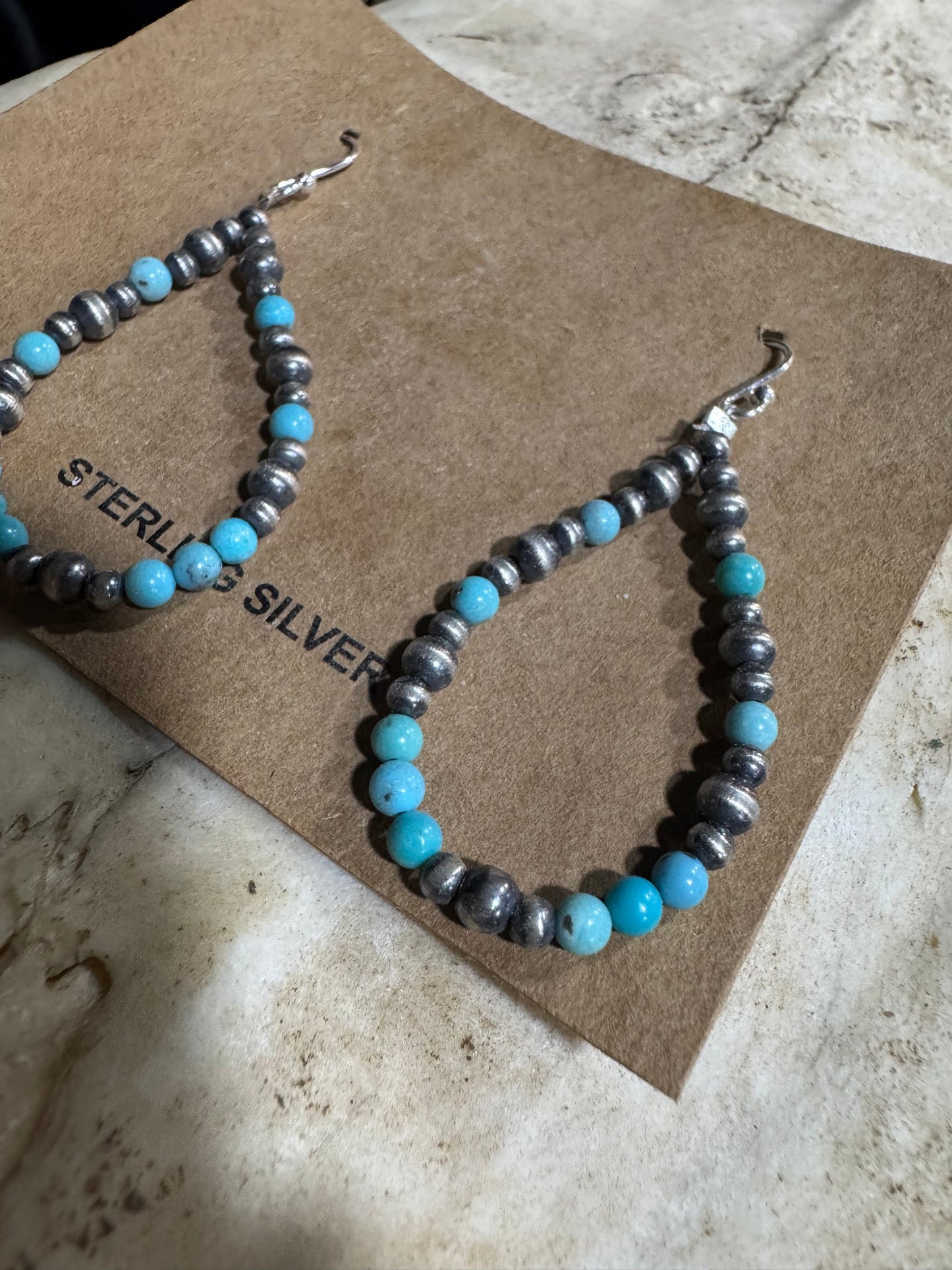 Sterling Silver & Turquoise Earrings