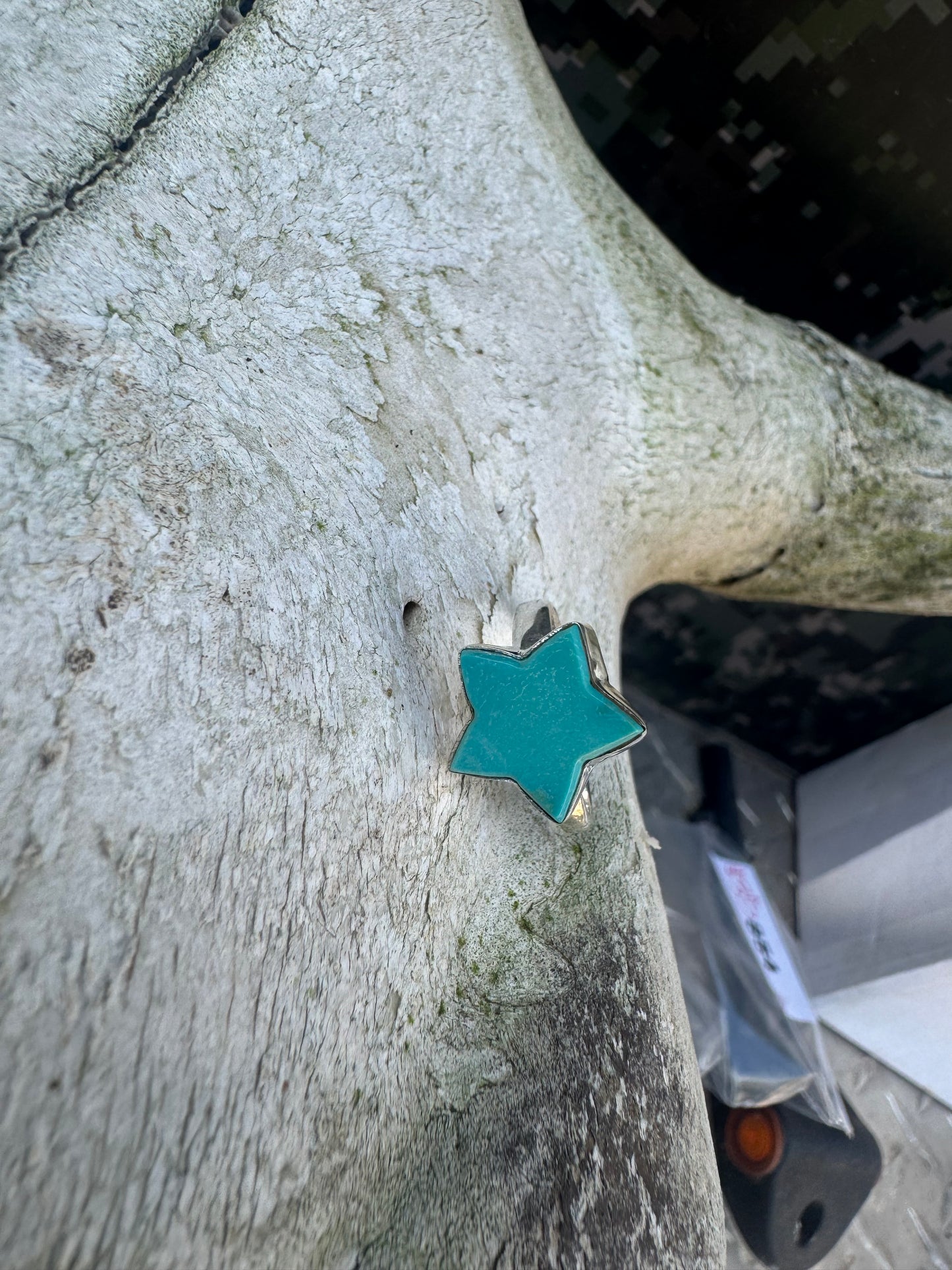 Turquoise Star Ring