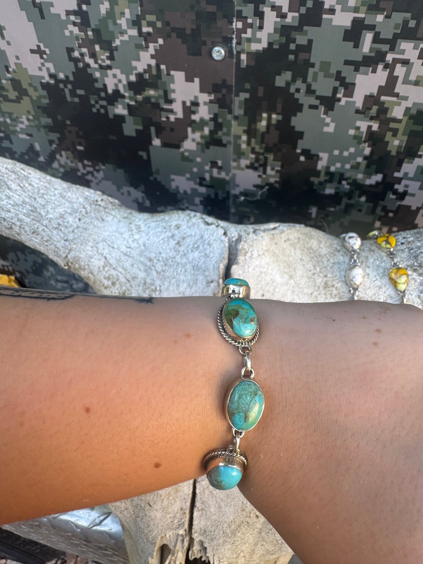 7 Stone Bracelet Collection