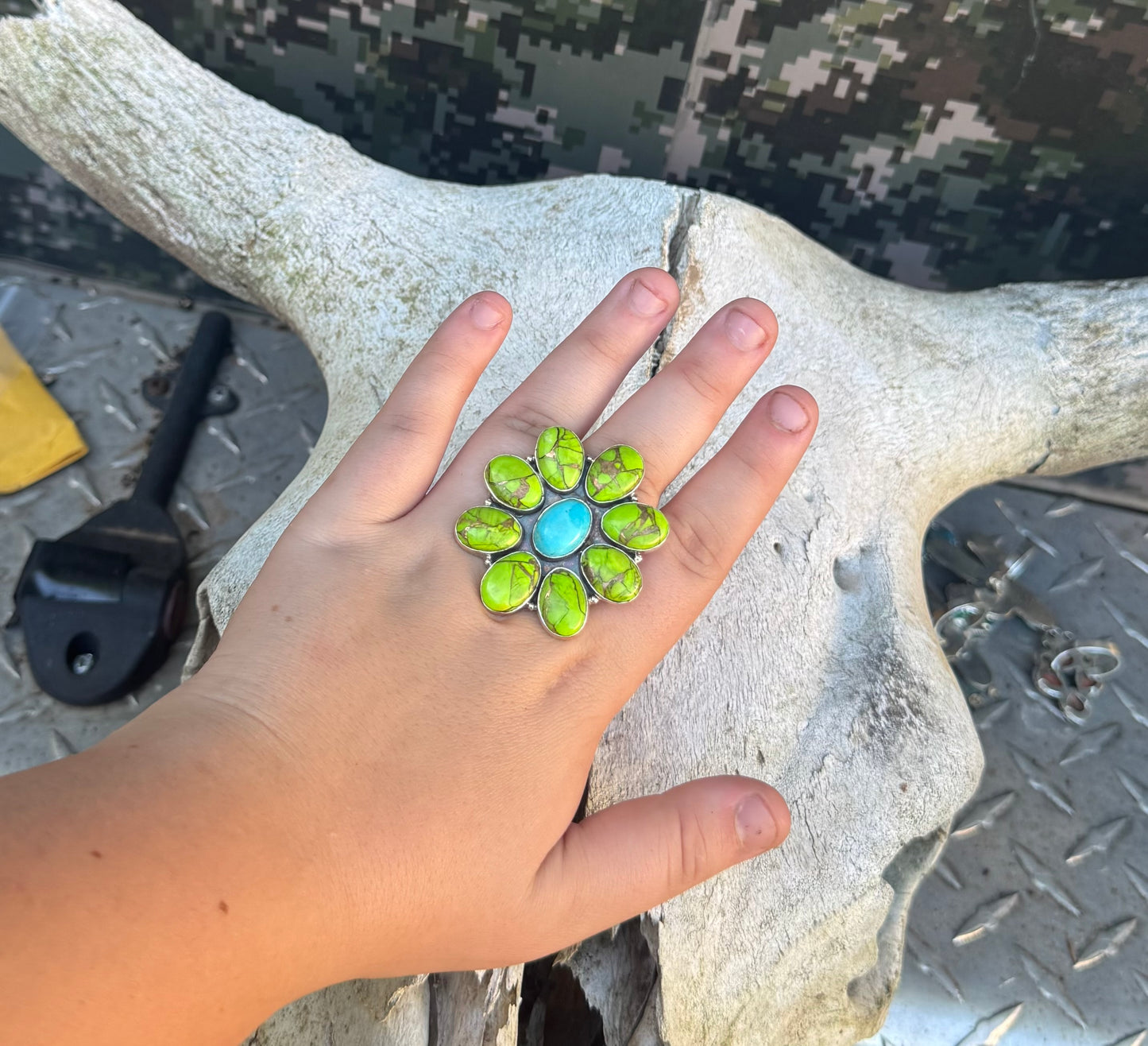 Green Mojave & Turquoise Set