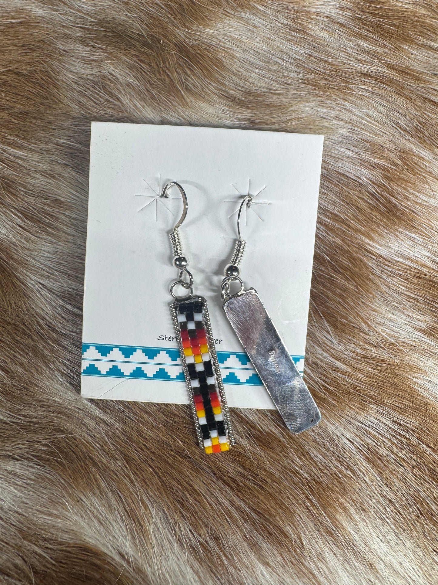 Native Made Beaded Earrings