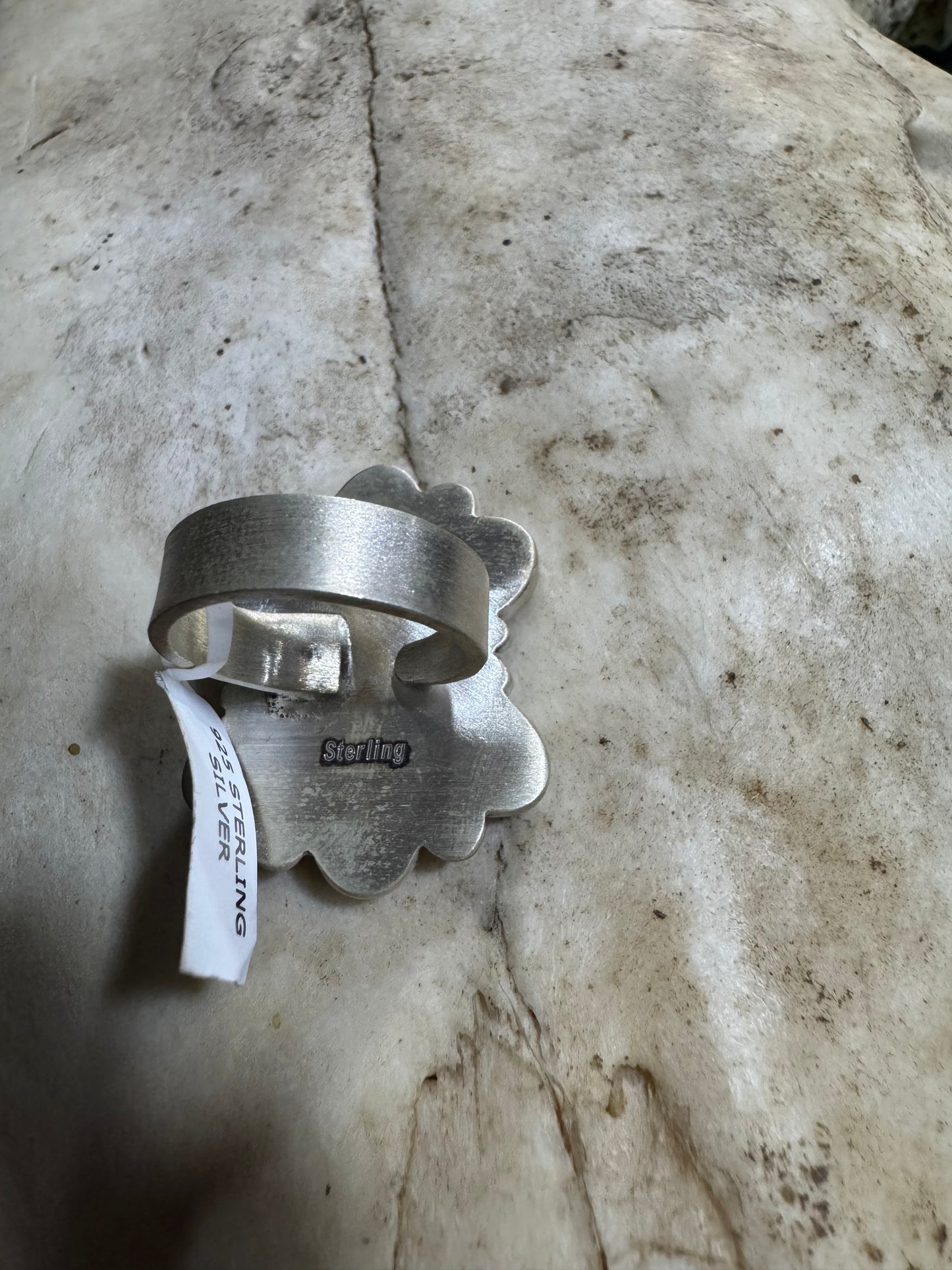 Large Purple Dahlia Ring