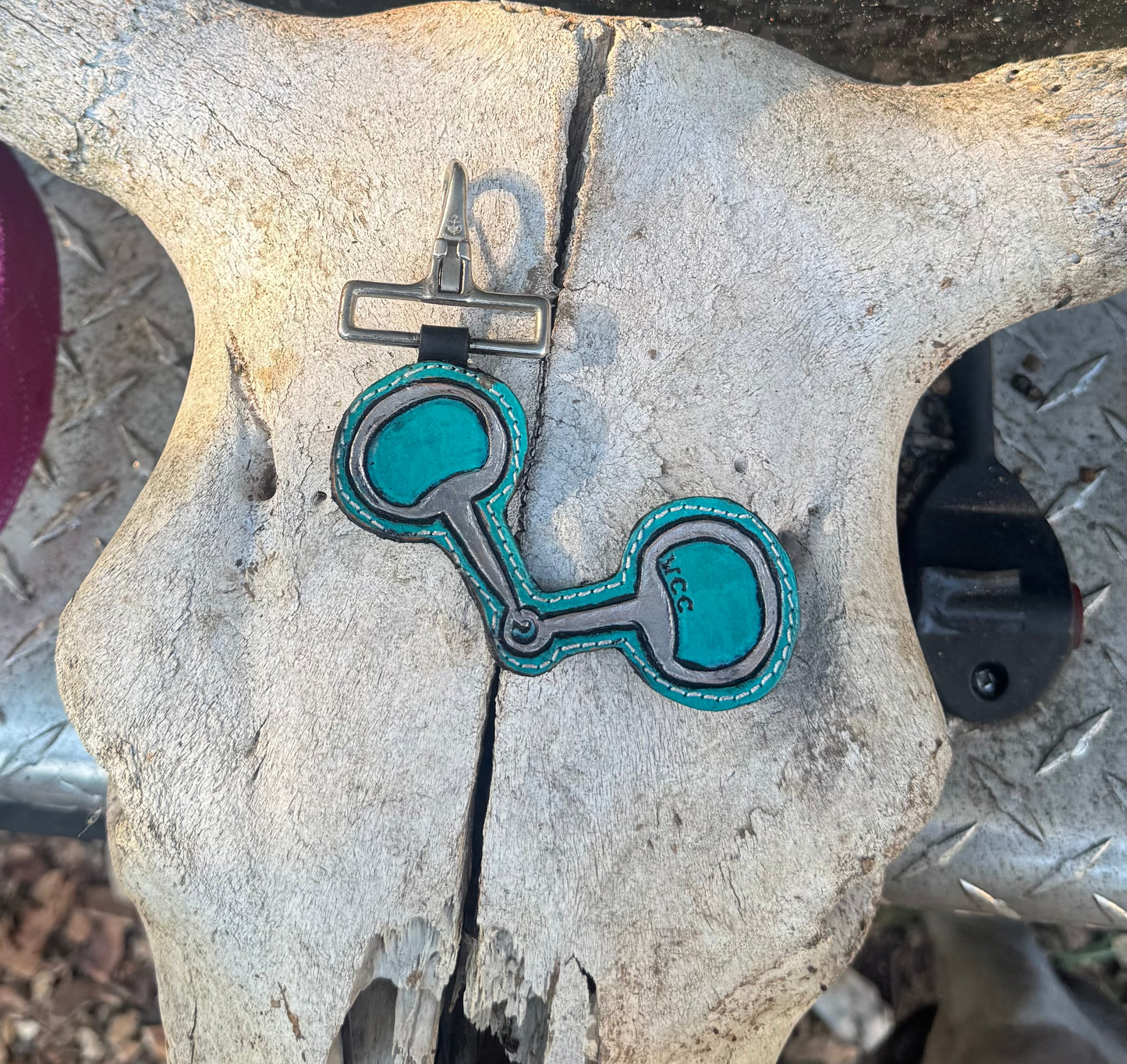 Snaffle Bit Purse Charm