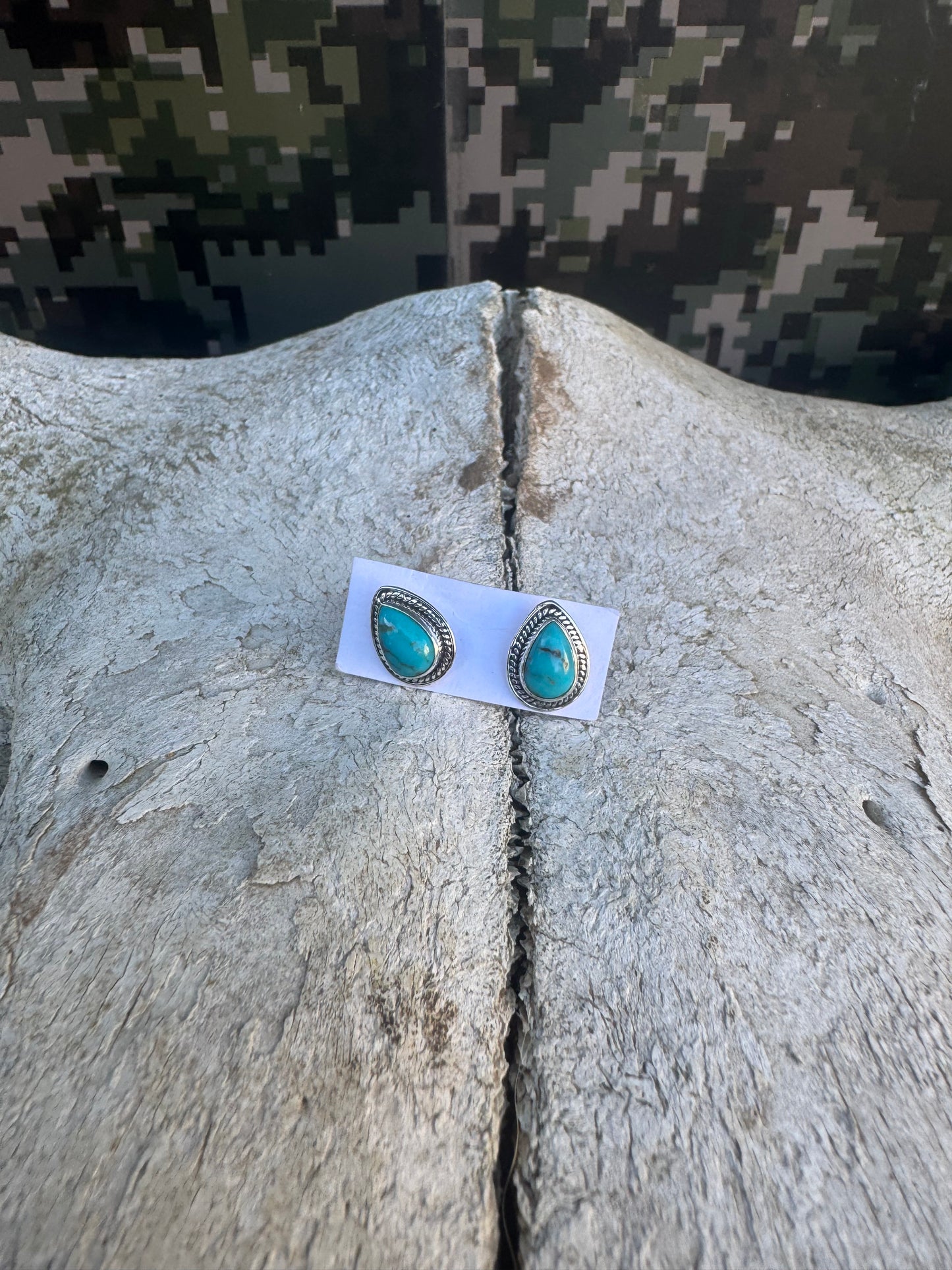Mini Turquoise Studs