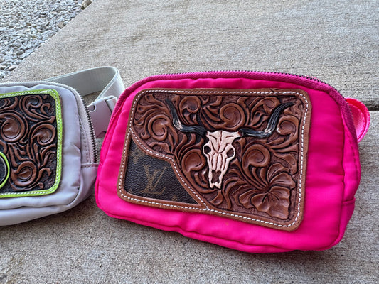Bull Skull w/ LV Belt Bag