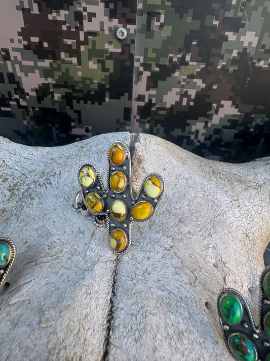 Large Cacti Ring Collection