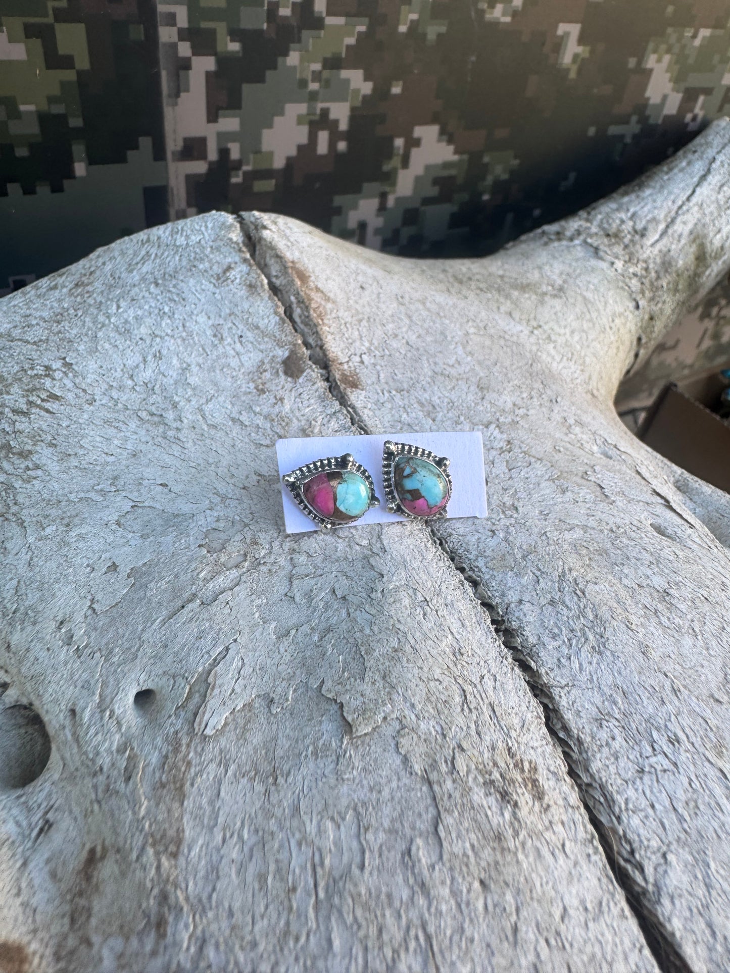 Mini Cotton Candy Studs