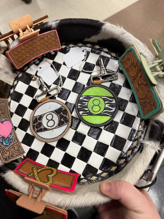 8 Ball Purse Charm's