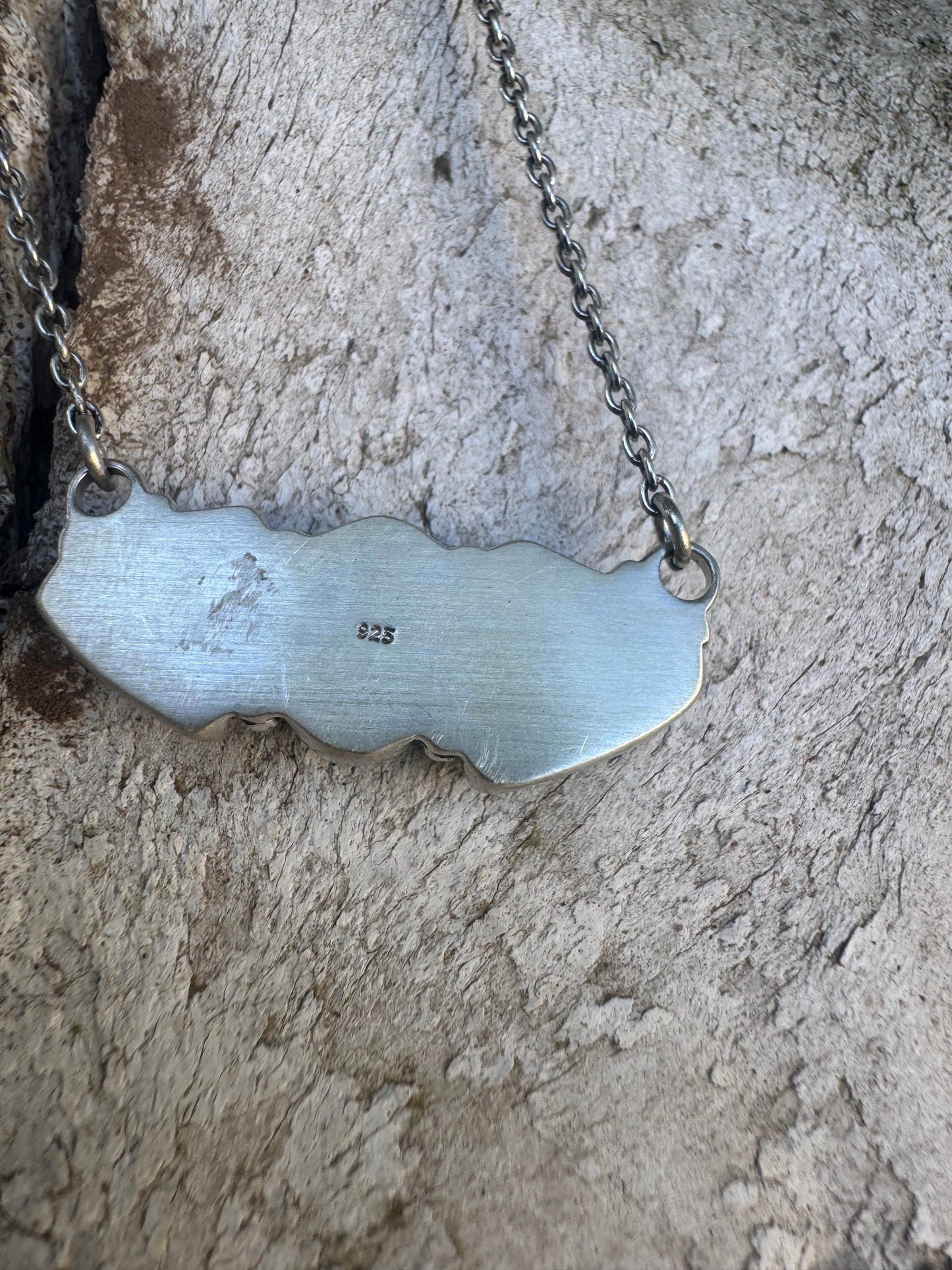 3 Stone Turquoise Necklace
