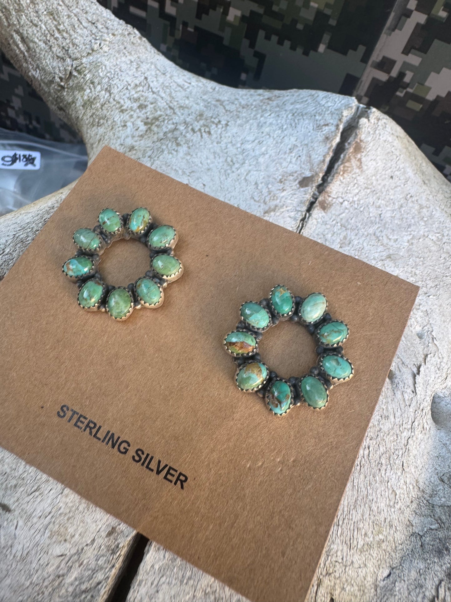 Mojave Turquoise Statement Earrings