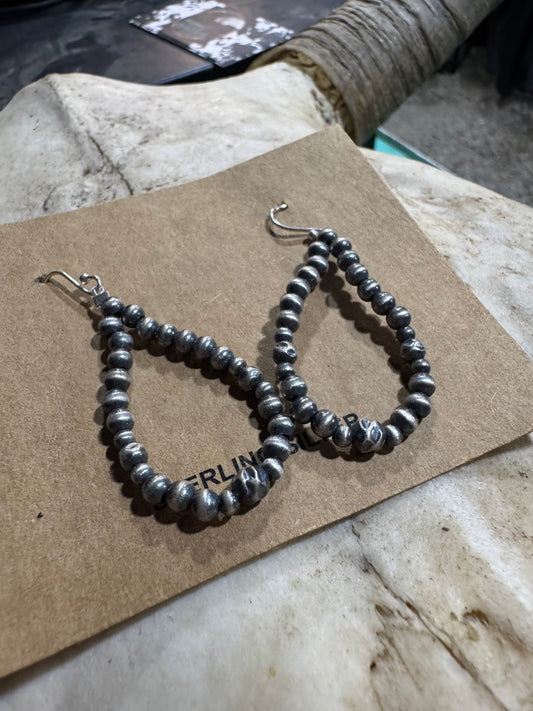 Sterling Silver Pearl Earrings