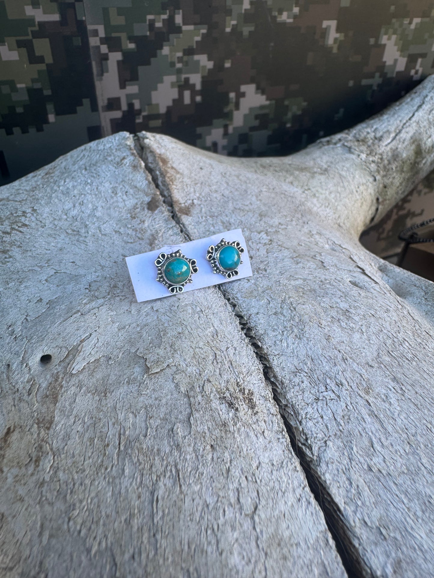 Mini Turquoise Studs