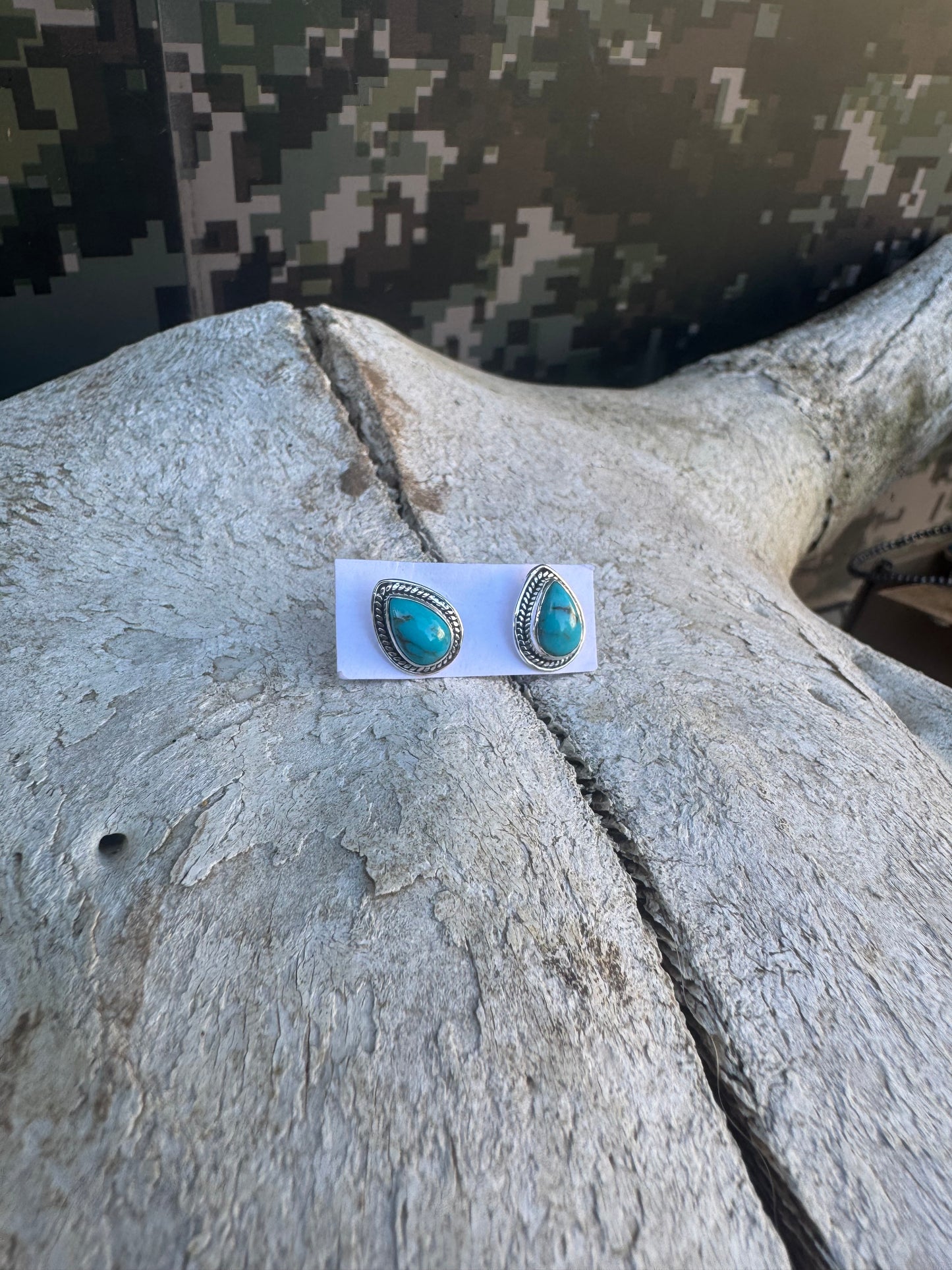 Mini Turquoise Studs