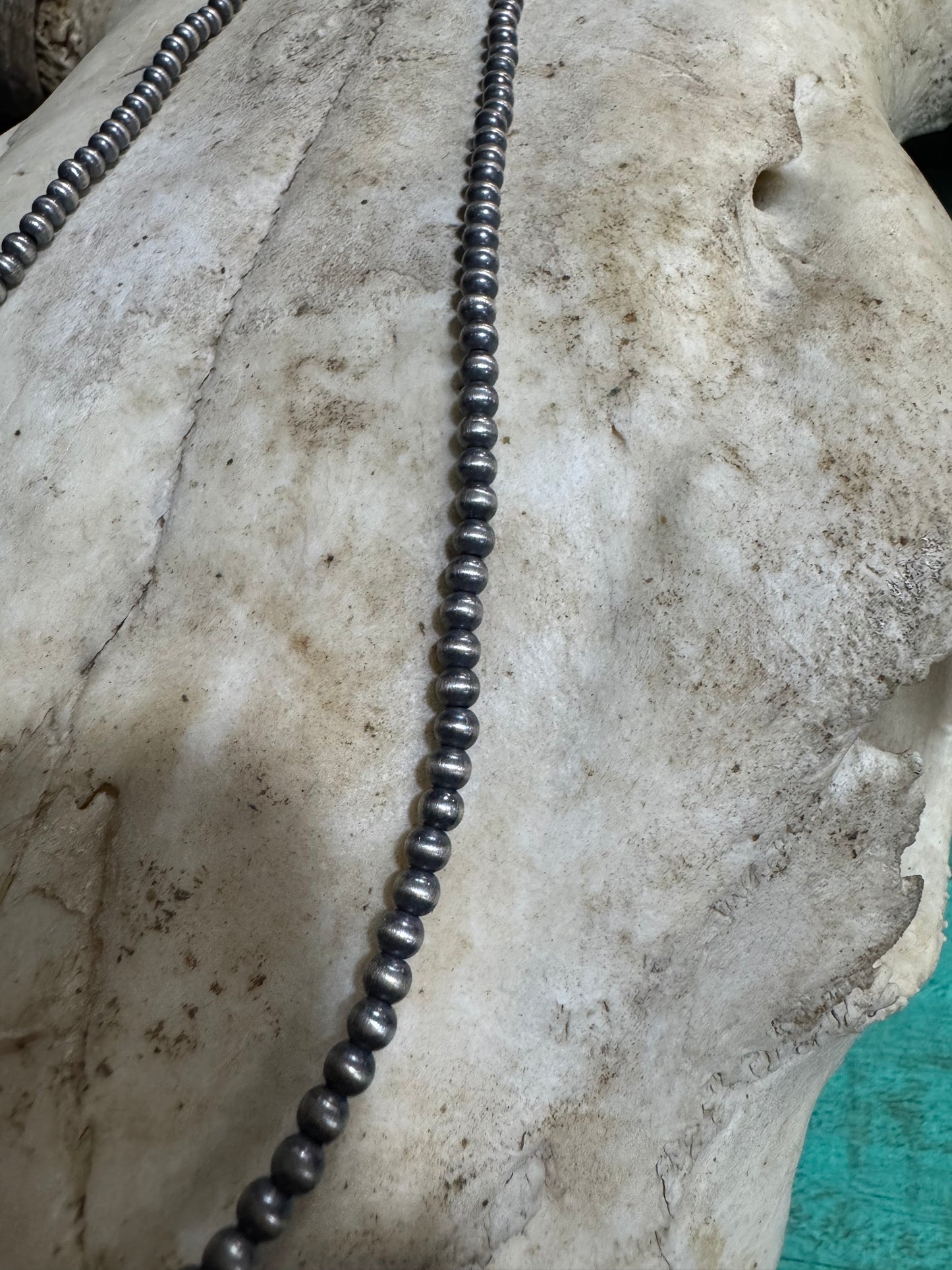 Sterling Silver Pearl Necklace