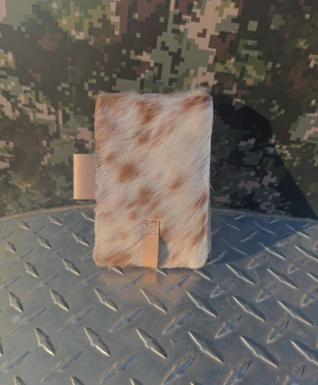 Cowhide Memo Pad Cover