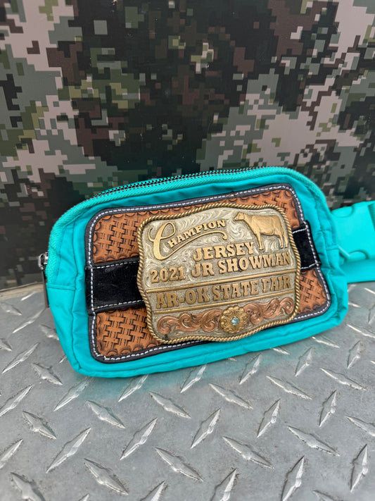 Award Buckle Holder Belt Bag