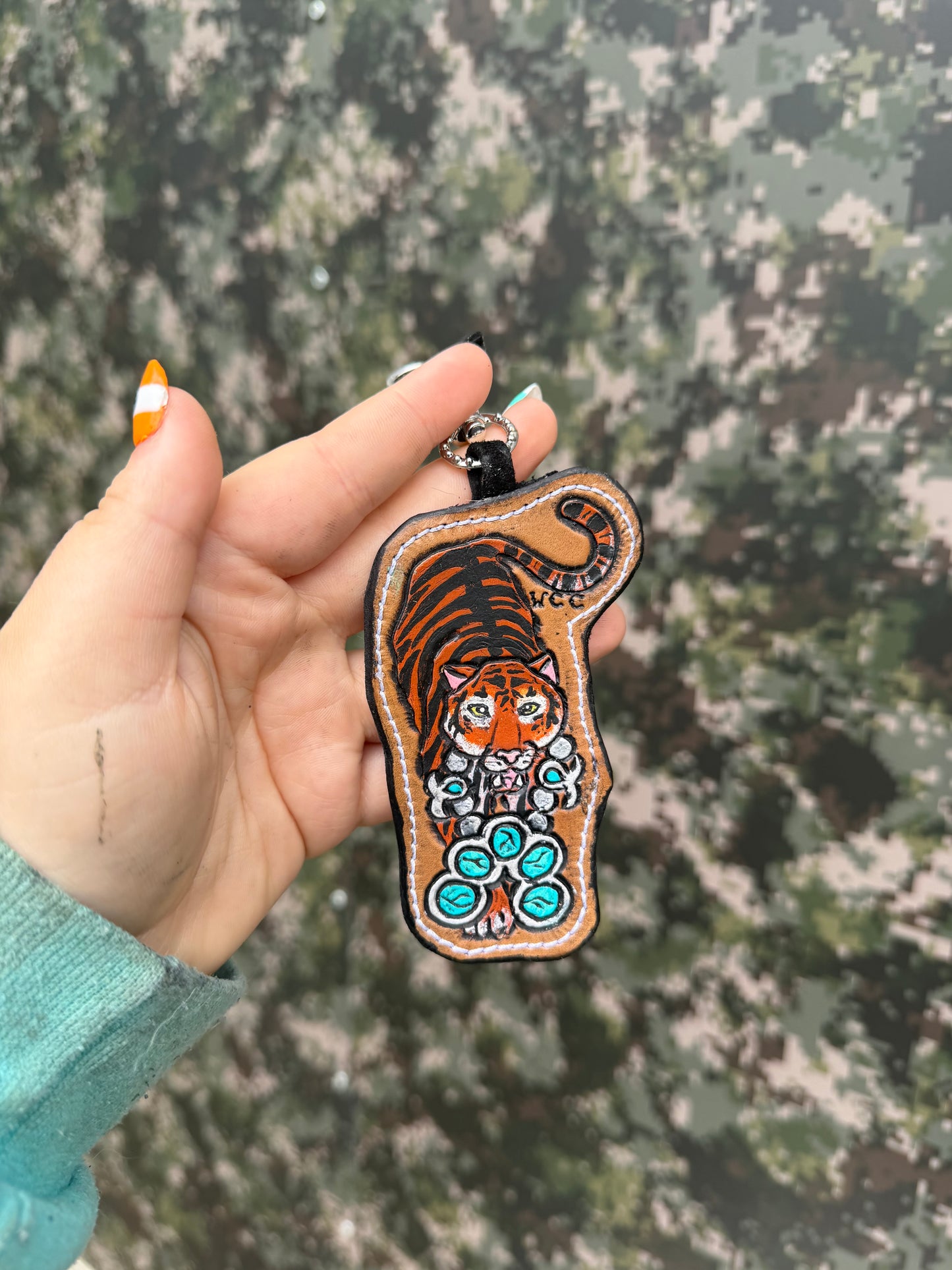 Tiger Purse Charm
