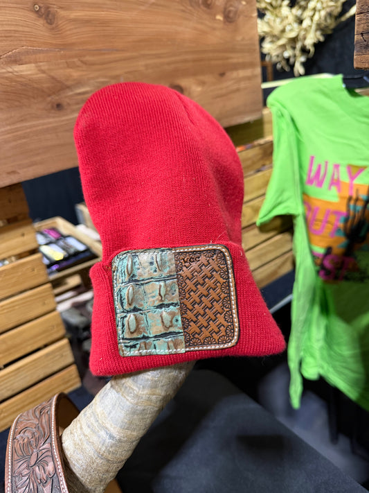 Basket Stamp/Alligator Beanie