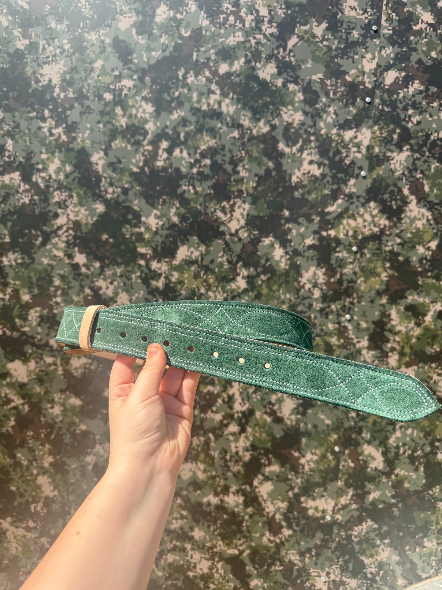 CUSTOM Gunslinger Stitched Belt