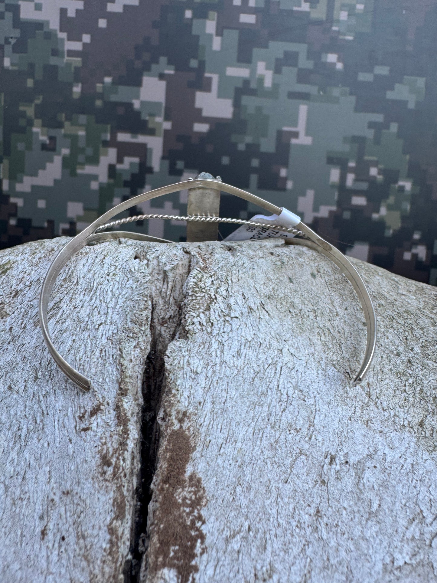 Navajo Made 4 Stone Bracelet
