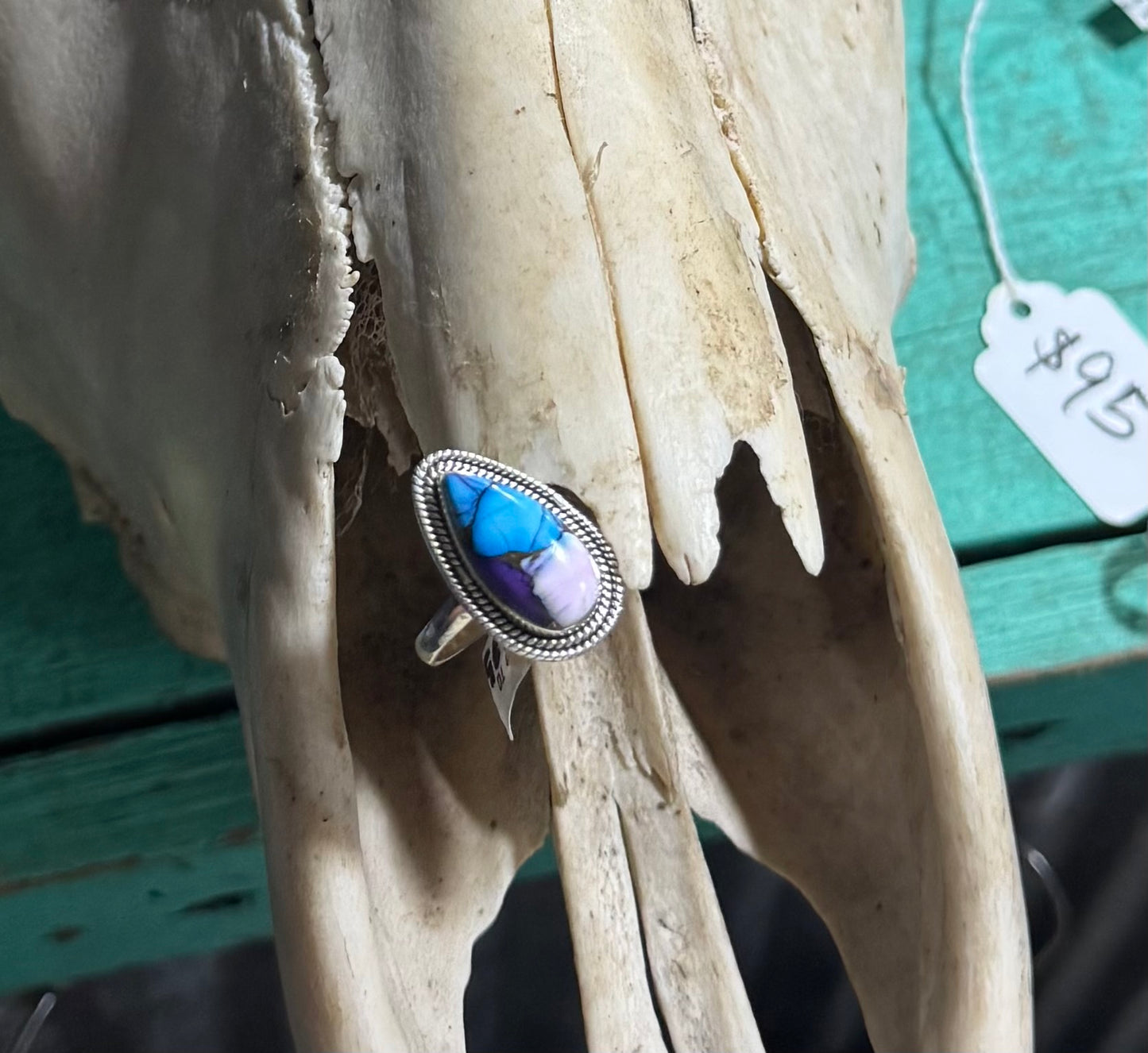 Purple Dahlia Ring