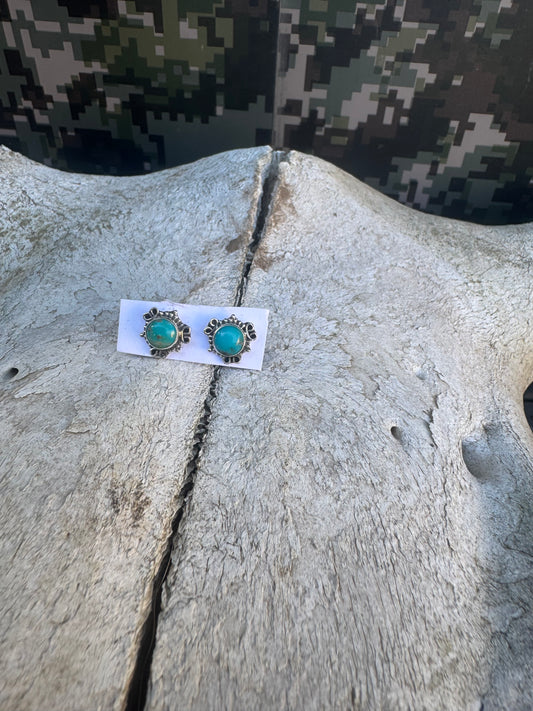 Mini Turquoise Studs