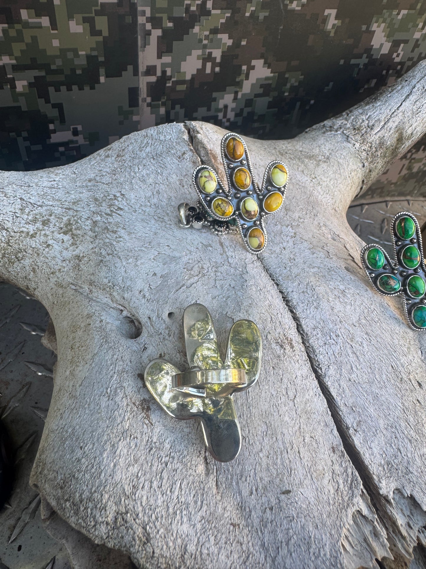 Large Cacti Ring Collection